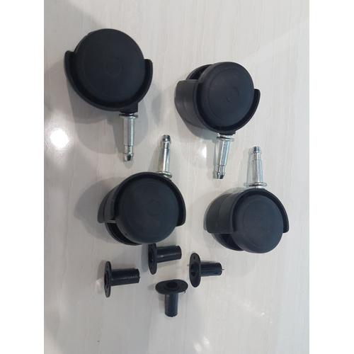 Foto Produk Roda Kursi kantor model TANCAP Socket Castor Caster Nylon Lemari Meja dari Berkat Sejati Toko