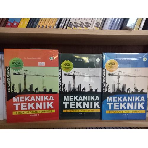 Foto Produk Mekanika Teknik Jilid 1 sampai 3 Struktur Statis Tertentu - Dr. Agung dari City Store Malang