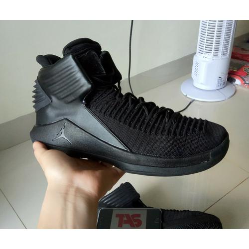 Jual Sepatu Basket Air Jordan 32 Black 