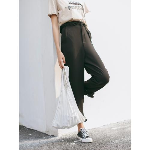 Jual Black Chiffon Pants (M,L) - WP0017 