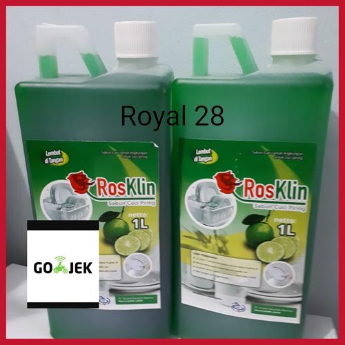 Foto Produk Sabun cuci Piring Rosklin ASLI 1L dari Royal 28