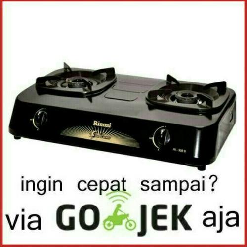 Foto Produk Kompor Gas Rinnai 302 S 2 Tungku. Baru & Bergaransi Resmi dari Sinar Elektronik Jakarta