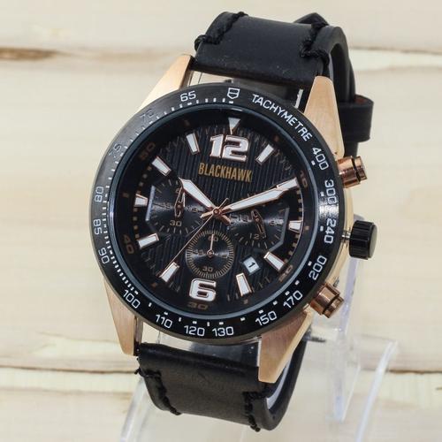 Foto Produk JAM TANGAN PRIA ADVENTURE JAM TANGAN BLACKHAWK CHRONOGRAPH GOLD MURAH dari waw03