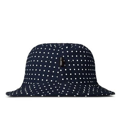 Undefeated Dot Bucket Hat Navy size 
