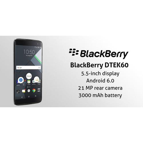 Foto Produk BLACKBERRY DTEK60 32GB RAM 4GB - NEW - 100% ORI - BNIB Murah dari restu mall