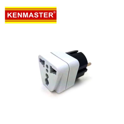 Foto Produk Kenmaster XX-407A WA9 Steker Colokan Converter Kaki 3 Ke 2 Travel dari Palugada Distribusi