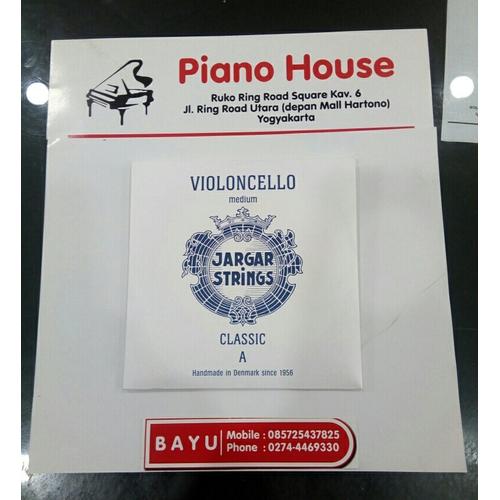Gambar senar cello jargar A biru dari Piano house Kab. Sleman Tokopedia