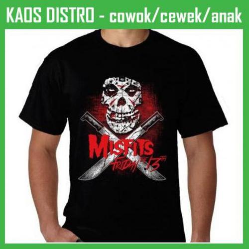Jual Kaos Misfits - Friday 13th XS58 