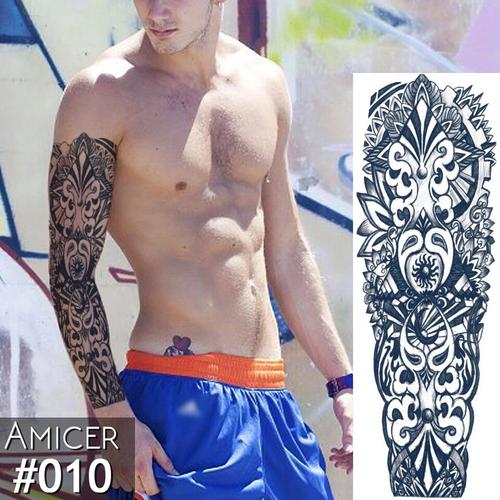 Foto Produk Tato/Tatto temporary/Tatto full lengan/17x46 cm QB010 dari Creativetatto