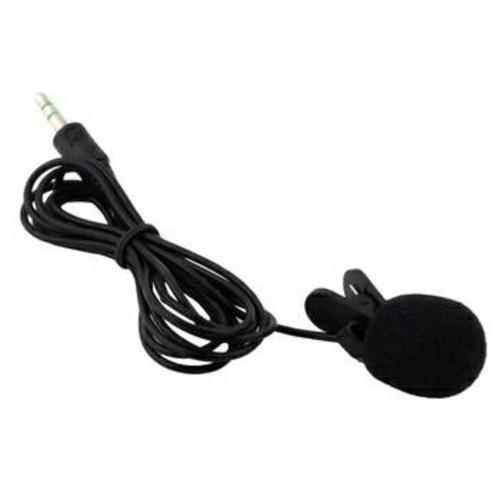 Foto Produk 3.5mm Microphone with clip on Mic Mik Mike HP PC iphone Mikrofon Klip dari ORIGINAL CHARGER