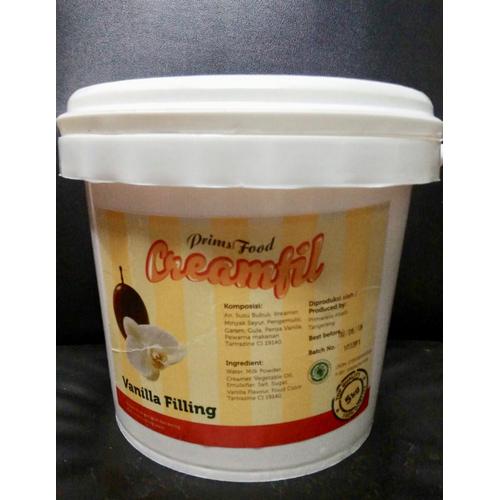 Jual Creamfil Vanilla Selai Fla Isian Roti Kue Creamy Jakarta Utara Love Baking Shop Tokopedia