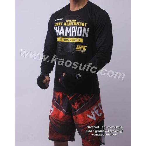 Baju UFC- T Shirt UFC Long Sleeve KB474 