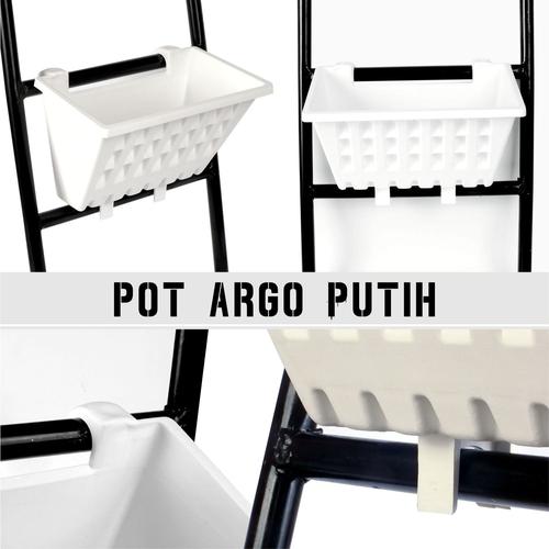 Gambar Pot Tanaman Merambat - Pot Argo Tempel Gantung Plastik - Putih dari Grosir Sumber Plastik Kab. Blitar Tokopedia