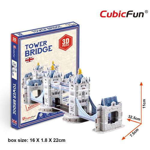 Foto Produk Cubicfun 3D Puzzle Mini Tower Bridge dari volenuf