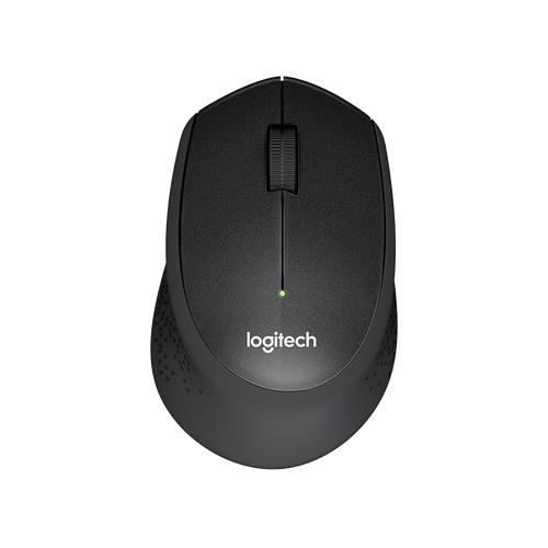 Foto Produk Logitech M331 Silent Plus Mouse Wireless - Black / Hitam dari Trinity Plaza
