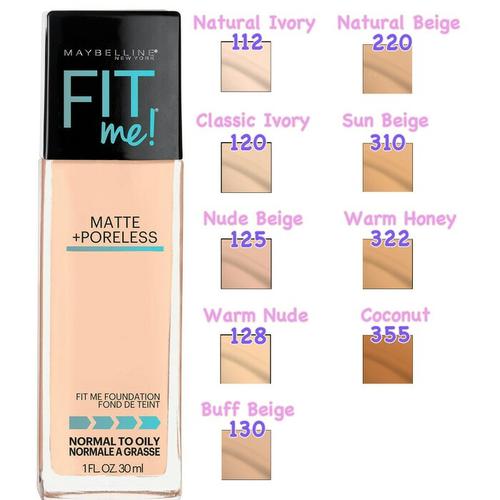 Foto Produk foundation maybeline fit me(0riginal) dari larozze kosmetik