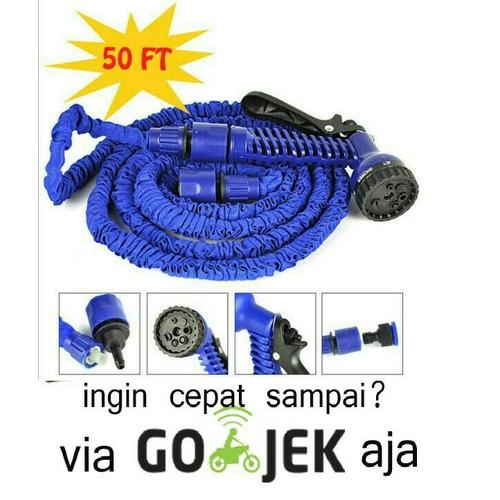 Foto Produk Selang Semprotan Air Elastis Magic Hose 15M / 50ft dari AW ACC