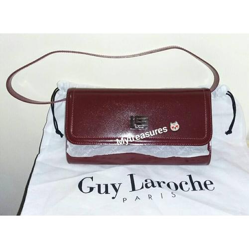 Jual GOOD DEAL!! NEW Guy Laroche glossy Leather bag/ tas original