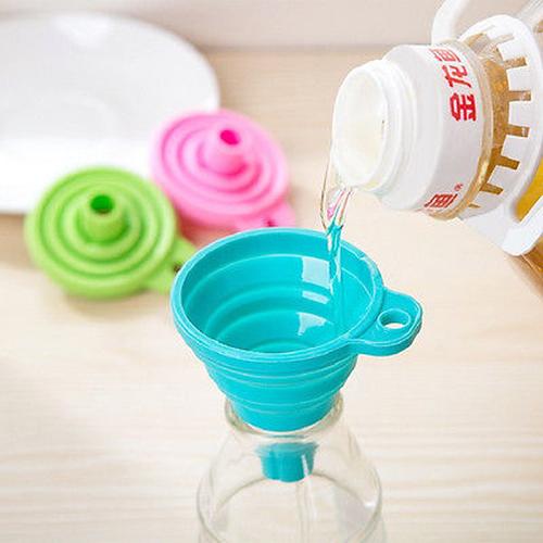 Foto Produk Corong AIR MINYAK Silicone Lipat Portable dari dfanccie house