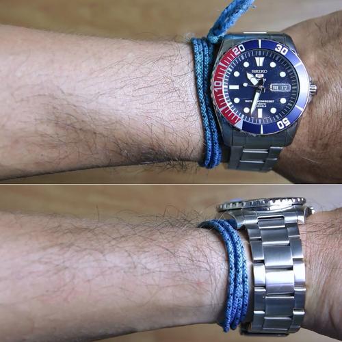 Gambar SEIKO 5 SNZF15 AUTOMATIC BLUE DIAL DIVER STAINLESS STEEL - Garansi dari indowatch store Jakarta Barat Tokopedia