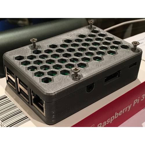 Foto Produk Raspberry Pi Case 2 / Raspberry Pi Case 3 / Raspberry Pi B+ Honeycomb dari BIKIN3D