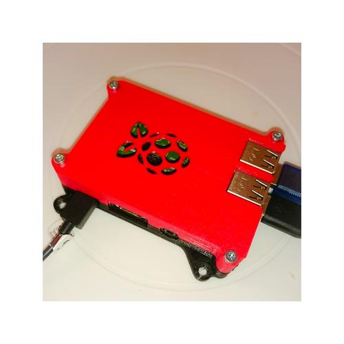 Foto Produk Raspberry Pi 2 / Raspberry Pi Case 3 Custom Logo + Heatsink (1set) dari BIKIN3D