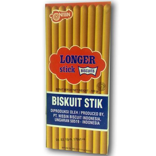 Foto Produk Nissin Longer Stick Biscuits 100 gr dari Mondemart