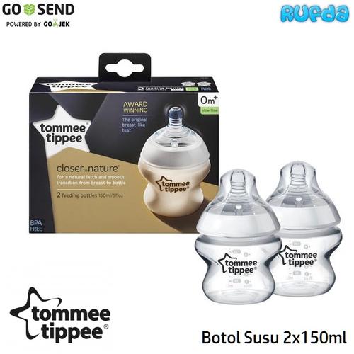 Foto Produk Tommee Tippee Botol Susu 150ml (2pcs), Baby Bottle dari Rufda