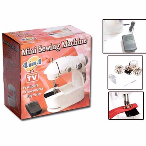 Foto Produk Mesin jahit portable 4 in 1 sewing machine ada Lampu dari Lapak Anda