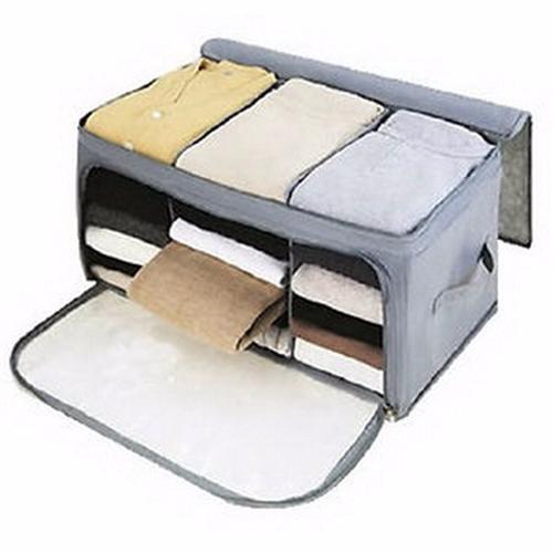 Foto Produk Storage Bag - Tas Penyimpanan Pakaian 2 Resleting dari Lapak Anda