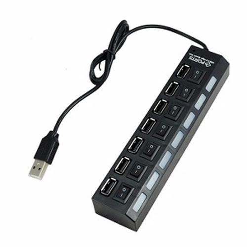 Foto Produk USB Hub 7 Port ON - OFF USB 2.0 dari Lapak Anda