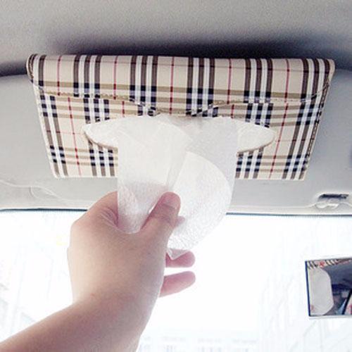 Foto Produk Car Vehicle Sun visor Tissue Napkin Clip Holder - Tempat Tisu Sun Viso dari Lapak Anda