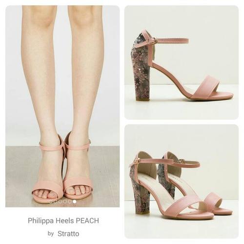 Jual Janetta Heels PEACH - Jakarta 