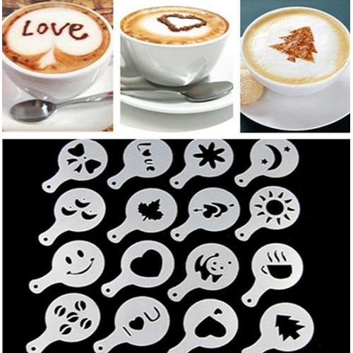 Jual Cetakan topping Latte kopi coffee 