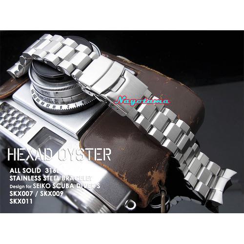 Jual 22mm Rantai MILTAT Hexad Oyster Solid for Seiko Skx007 SKX009 SKX0011  - Jakarta Selatan - Toko Nayotama | Tokopedia