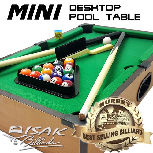 Foto Produk Mini Desktop Billiard Pool Table - Mainan Hadiah Anak Meja Biliar Mini dari ISAK Billiard Sport Co.