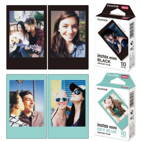 Foto Produk Refill Fujifilm Instax mini Black atau Sky Blue - isi 20 lembar dari Milo Shoes