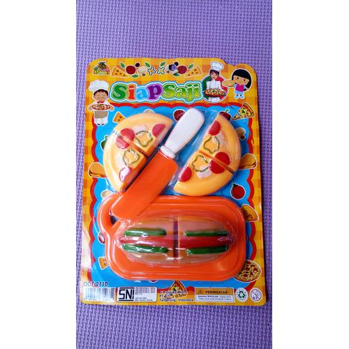 Gambar Potong Pizza Hotdog Mainan Masak-masakan dari MAG TOYS Jakarta Utara Tokopedia