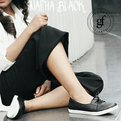 Jual Sepatu Cewek / Sepatu Wanita / Flat Shoes / Nafha Black - Kota ...