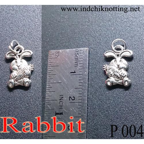 Foto Produk Liontin Shio Kelinci Silver Alloy Produk Impor dari IndChiKnotting