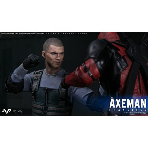 Figurine VIRTUALTOYS VM-021 1/6 The Axeman – Francisco Deadpool – Univers Marvel – NEUVE