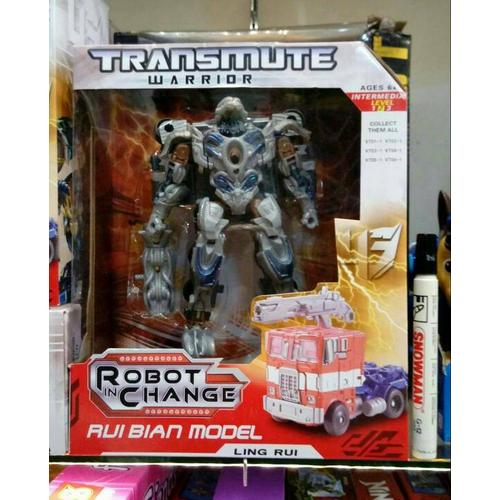 Jual Mainan action figure transformer Bisa transform jadi robot atau ...