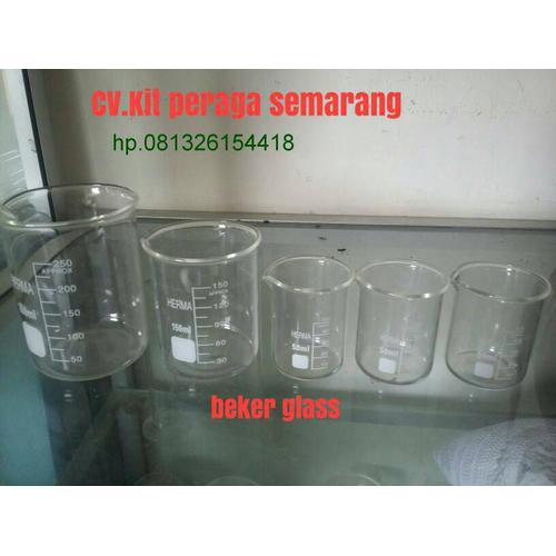 Jual beker gelas merek herma 100 ml Kota Semarang CV.KIT PERAGA