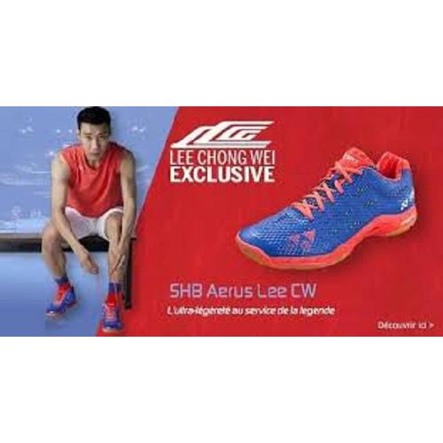 Foto Produk Sepatu Badminton Yonex Edisi Lee Chong wei LCW Aerus (Original) dari Hobbysportstore