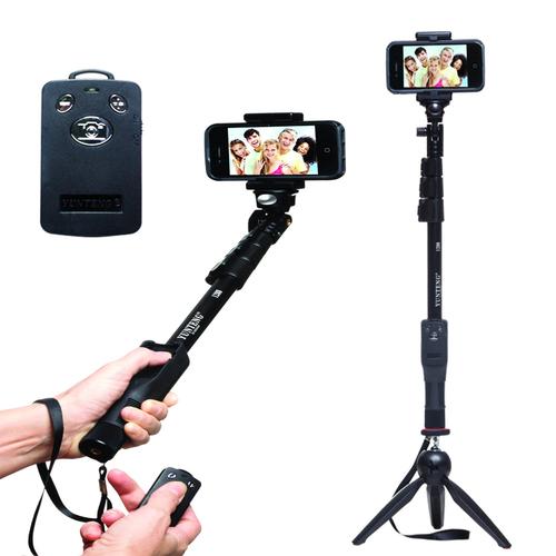 Gambar Tongsis Monopod Bluetooth + Kaki Tripod dari Johan Liu undefined Tokopedia
