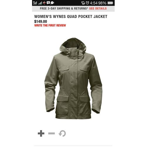 the north face wynes quad pocket jacket