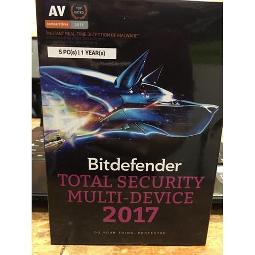 Gambar Bitdefender Total Security 2017 5 User (MultiDevice) dari PROTECHCOM undefined Tokopedia