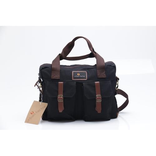 Foto Produk Tas Selempang Model Messenger Keren Merk Urban Factor Busy Black Murah dari Bebez Shop