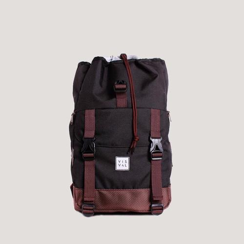 Foto Produk Tas Visval Metro Black | (Tas Ransel, Tas Sekolah, Tas Kuliah, Tas Ker dari Tas Branded Kita