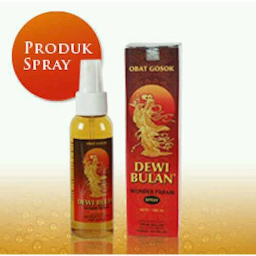 Foto Produk Obat Gosok Dewi Bulan Spray 100 ml Wonder Param dari SAN HOO